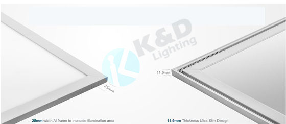 ประเทศจีน ไฟกระพริบฟรี LED Flat Panel 4800-5760lm พร้อมชิป LED SMD2835 ผู้ผลิต